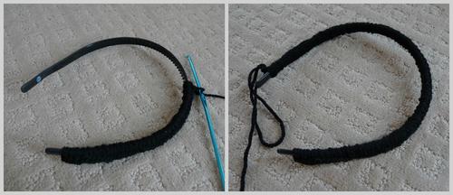 Orejas de Mickey en ganchillo