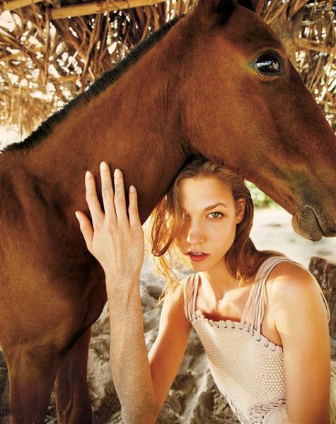 Karlie Kloss en Nicaragua para portada de T Magazine’s Winter 2012