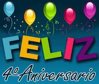 ¡¡ 4º Aniversario de mi blog personal !!