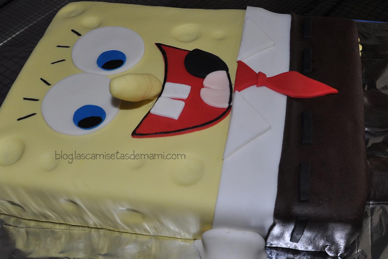 Tarta de Bob Esponja, paso a paso