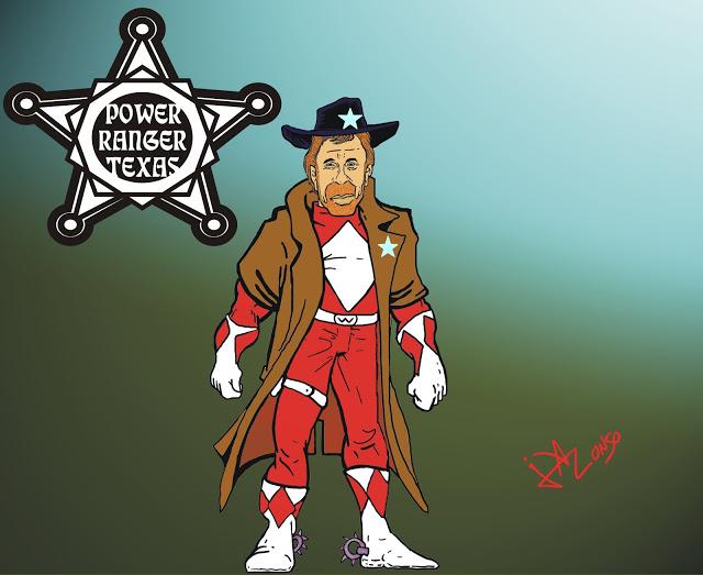 FICHAS DISPARATADAS: POWER RANGER DE TEXAS