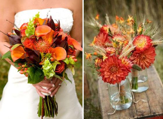 Boda en Otoño: El Ramo