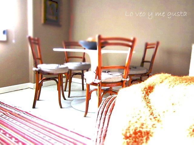 Un comedor ecléctico