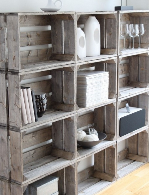 Con un poco de madera...y mucha imaginación