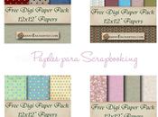 Papeles para scrapbooking