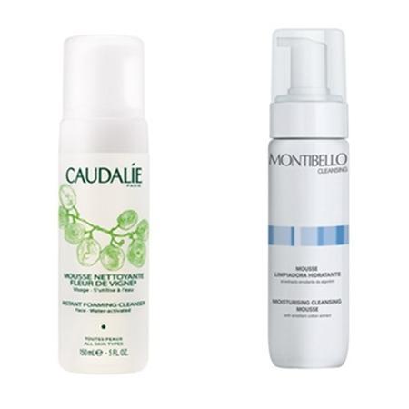 Dos espumas limpiadoras frente a frente: Caudalie vs. Montibello