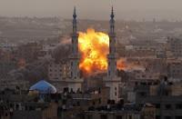 Abajo la masacre sionista en Gaza