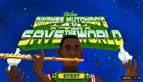 Old Spice y Dikembe Mutombo salvarán al mundo