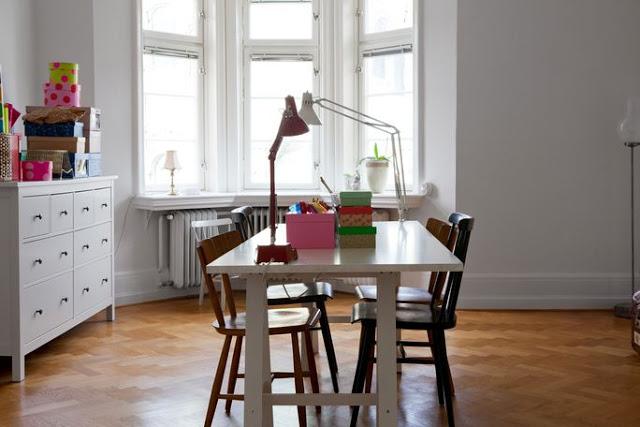 Un piso sueco A TODO COLOR!