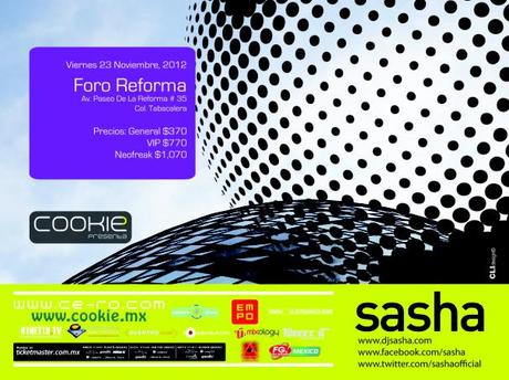Cookie Presenta a DJ SASHA en México