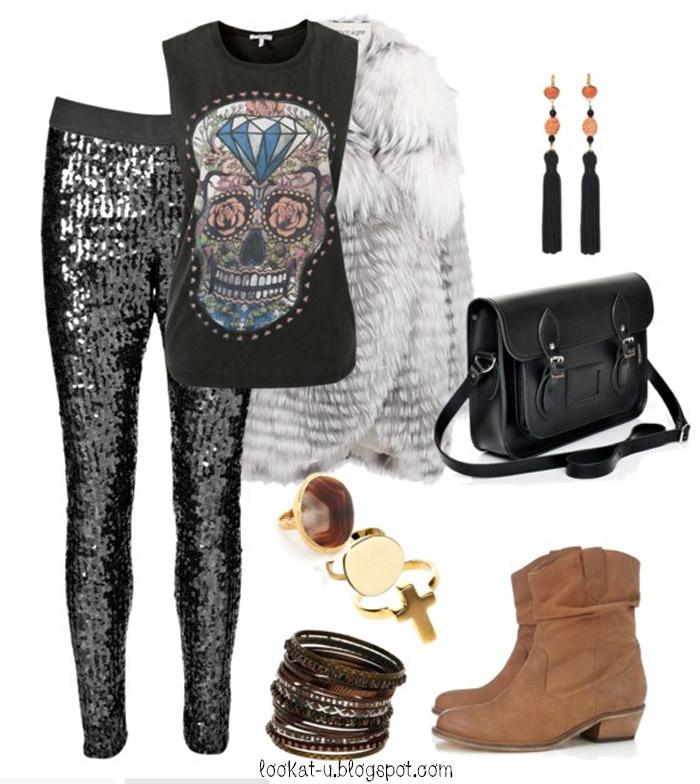 How to wear – Sequin Pants