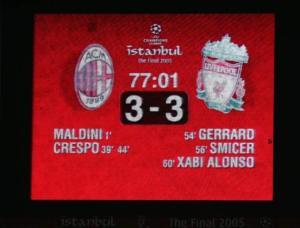 Liverpool F.C – AC Milan. Final de Champions 2005. ¿La mejor de la historia?