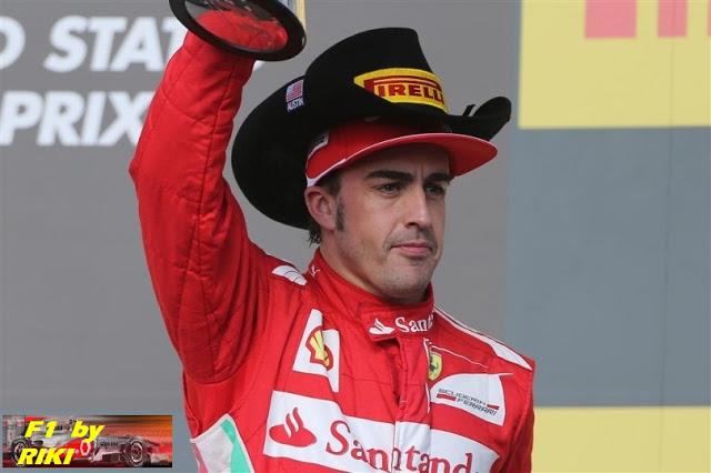 ALONSO ORGULLOSO DE LA ESTRATEGIA DE FERRARI EN AUSTIN