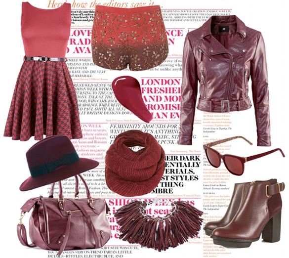 burgundy