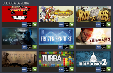 [Ofertas] de Steam para el fin de semana