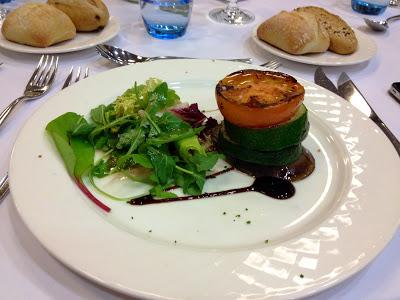 Protocolo en Barakaldo, cena en Novotel