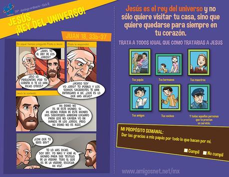 EVANGELIO DOMINICAL EN CÓMIC: (CRISTO REY) 25 de Noviembre del 2012