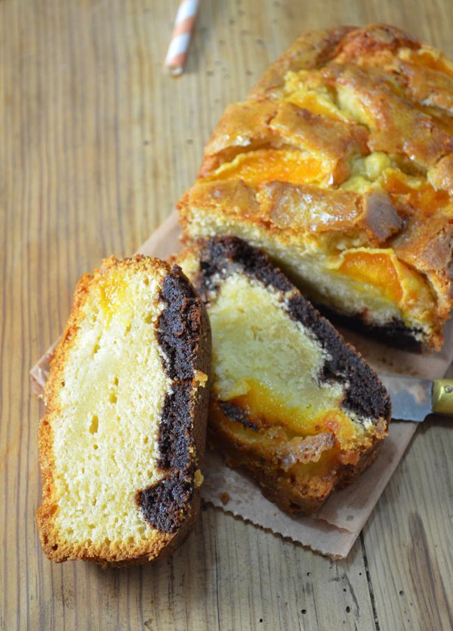 Pastel rustico de Naranjas y cacao merengado