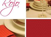 mesas navidad: rojo Christmas table settings: