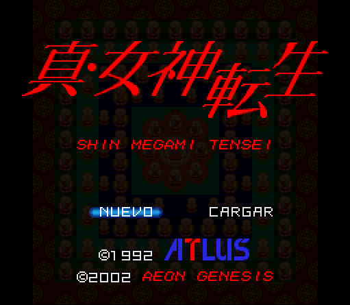 shin megami tensei snes español Shin Megami Tensei de Super Nintendo traducido al español