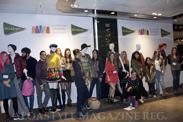 Orgullo Blogger en la GYMKHANA FASHION ART SHOPPING en El Corte Inglés.