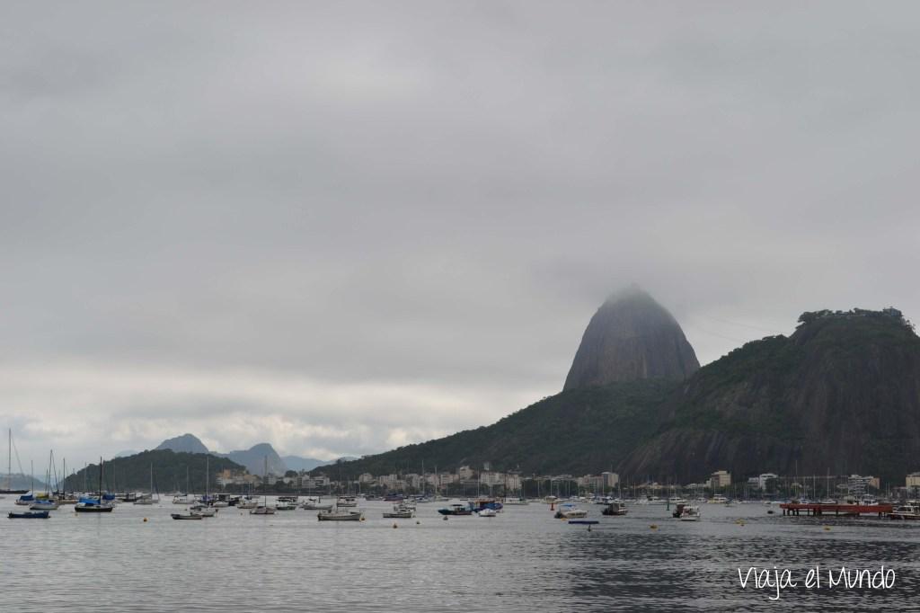 Así es Río de Janeiro, cuando llueve