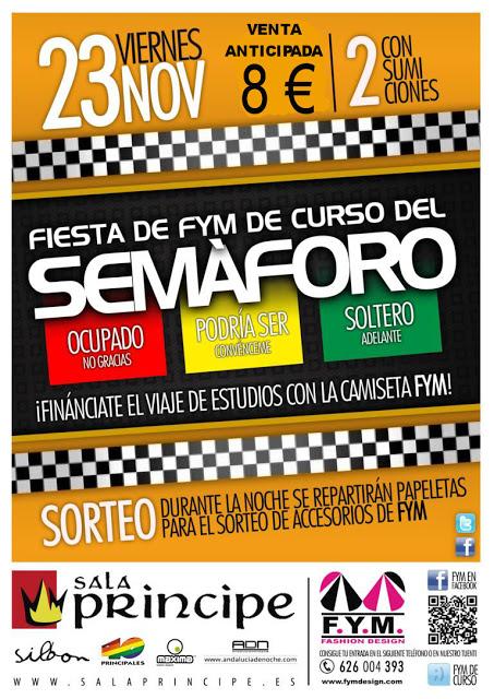 Fiesta F.Y.M. de curso del Semáforo en Granada