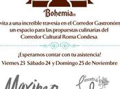 Bohemia tendrá encuentro gastrónomico arte diseño Corredor Cultural Roma-Condesa