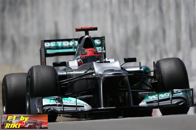 SCHUMCHER Y SU ULTIMO VIERNES DE GP EN LA F1
