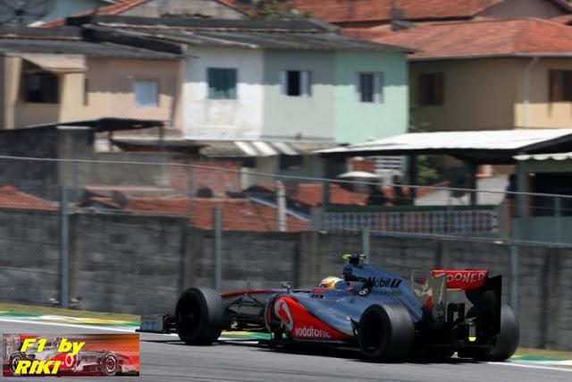 McLAREN DOMINA LOS LIBRES DEL VIERNES Y ES FAVORITO PARA EL GP DE BRASIL 2012