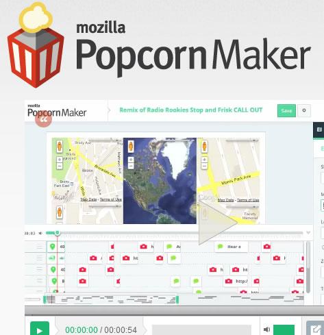 Popcorn Maker: Agrega texto, mapas interactivos a tus videos e insértalos en la Web