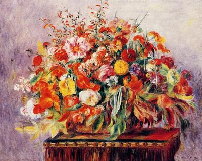 Pierre-Auguste Renoir: flores