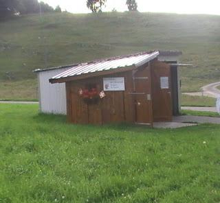 Una caseta en Suiza /A bathhouse in Switzerland