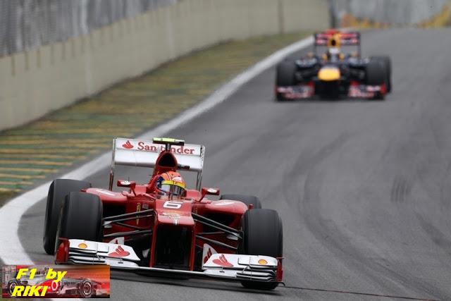 LUCHA FINAL POR EL MUNDIAL 2012 DE F1 - ALONSO, VETTEL Y 71 VUELTAS POR DELANTE