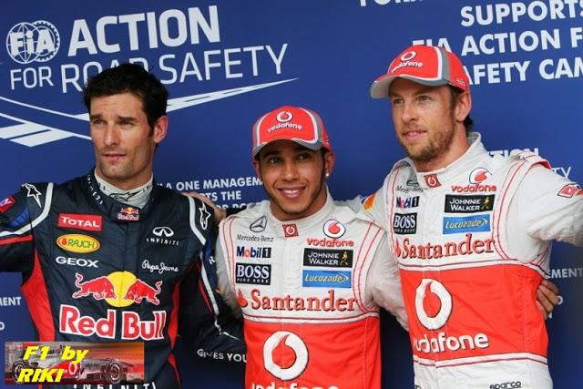 RESUMEN DE LA POLE POSITION AL GP DE BRASIL 2012 - HAMILTON LOGRA SU ULTIMA POLE CON McLAREN