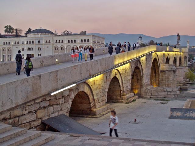 Ciudad vieja de Skopje, un viaje al pasado