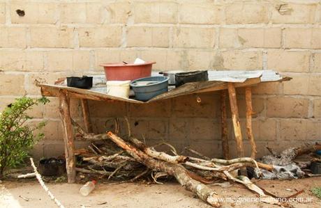 Un mail y Magia en el interior de una iglesia (sincretismo africano)