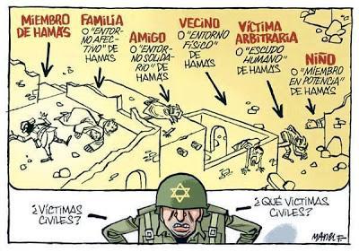 Franja de Gaza, una semana bajo las bombas israelitas.