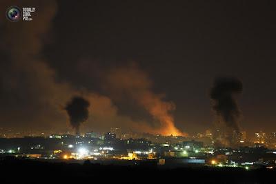 Franja de Gaza, una semana bajo las bombas israelitas.