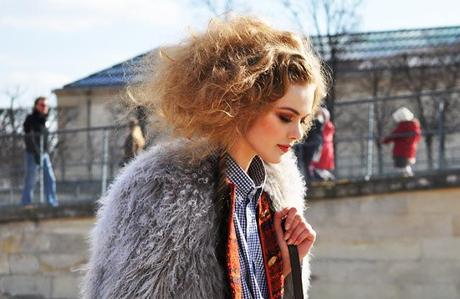 Fur Coat Street Style