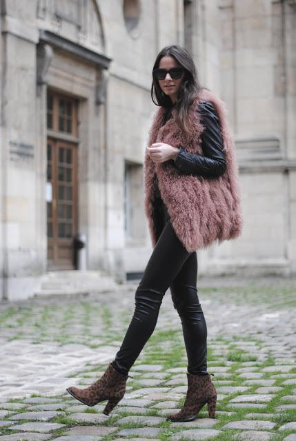 Fur Coat Street Style