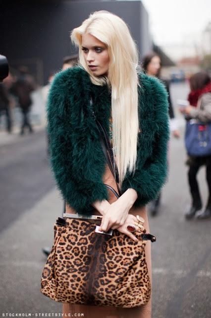 Fur Coat Street Style