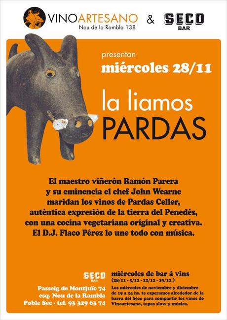 miércoles 28 de bar à vins: La liamos Pardas