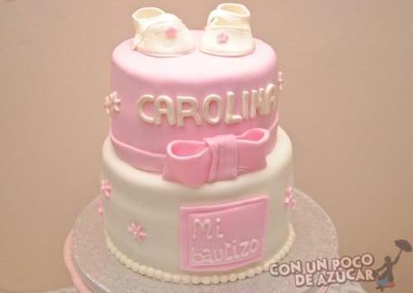bautizo6 Tarta para el bautizo de Carolina