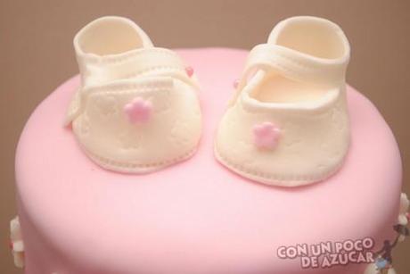 bautizo2 Tarta para el bautizo de Carolina