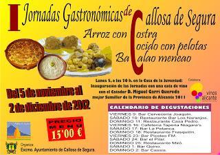 Ferias y Fiestas de diciembre 2012 en la Provincia de Alicante