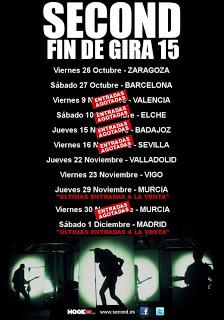 FIN DE GIRA DE SECOND- MADRID, 1 DE DICIEMBRE