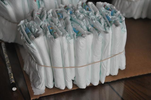 Diaper Castle: Castillo de pañales