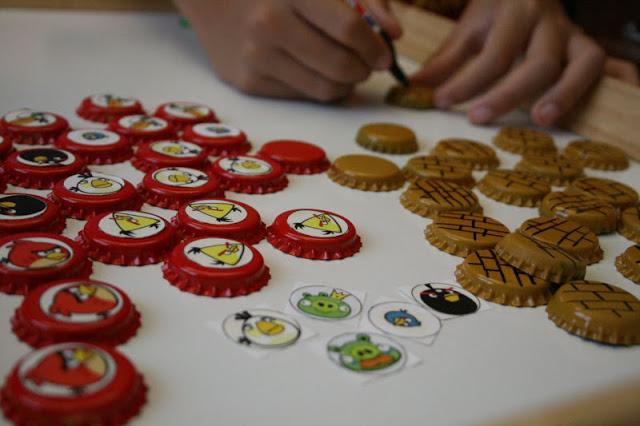 Juego 'Angry Birds' casero