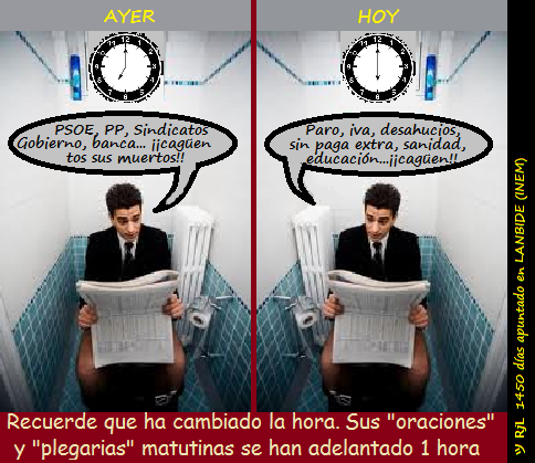 horario invierno